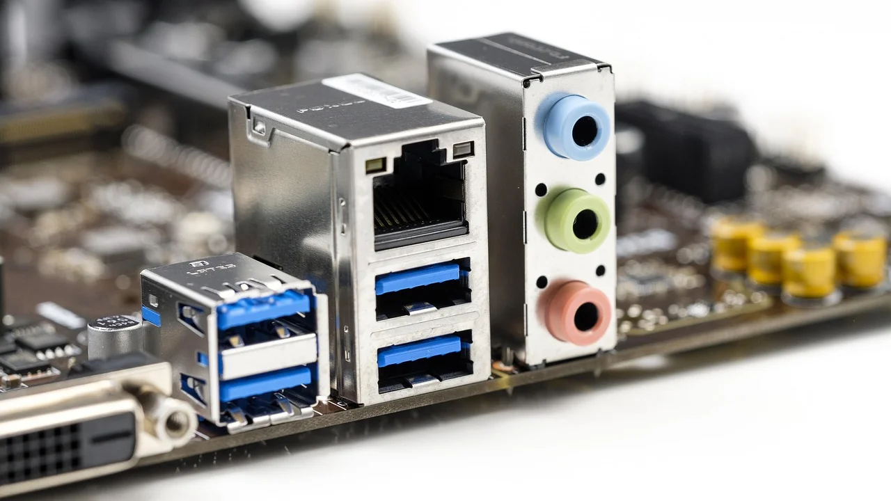 Hub USB con varios periféricos